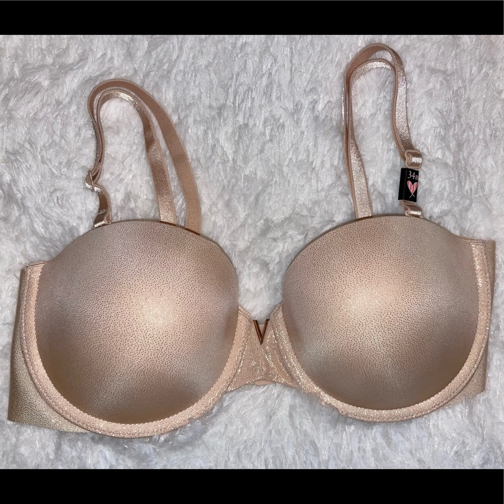 NEW Victoria’s Secret Gold Shimmer Bra - Picture 1 of 5